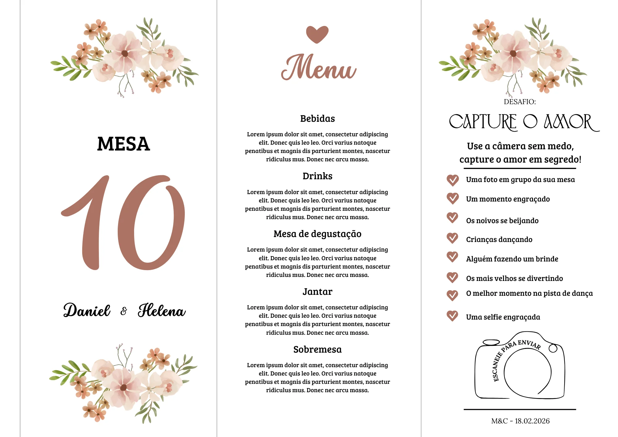 Modelo de card 7